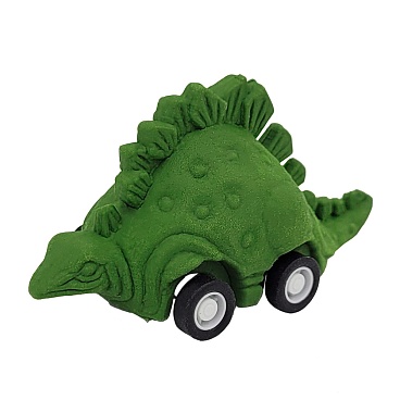 Ластик Brunnen Динозавр Стегозавр, инерционный Зеленый - 6
